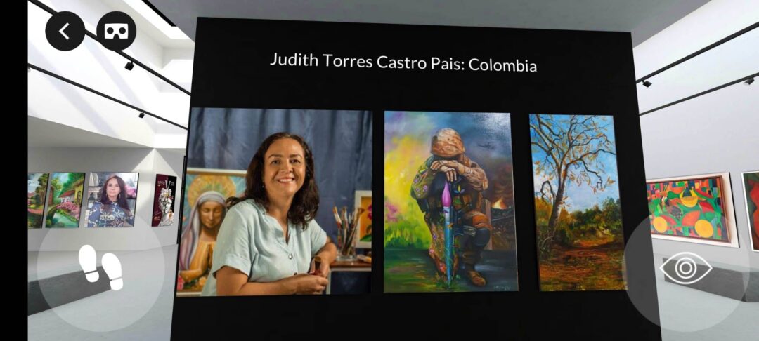 Judith Torres, un alma de colores