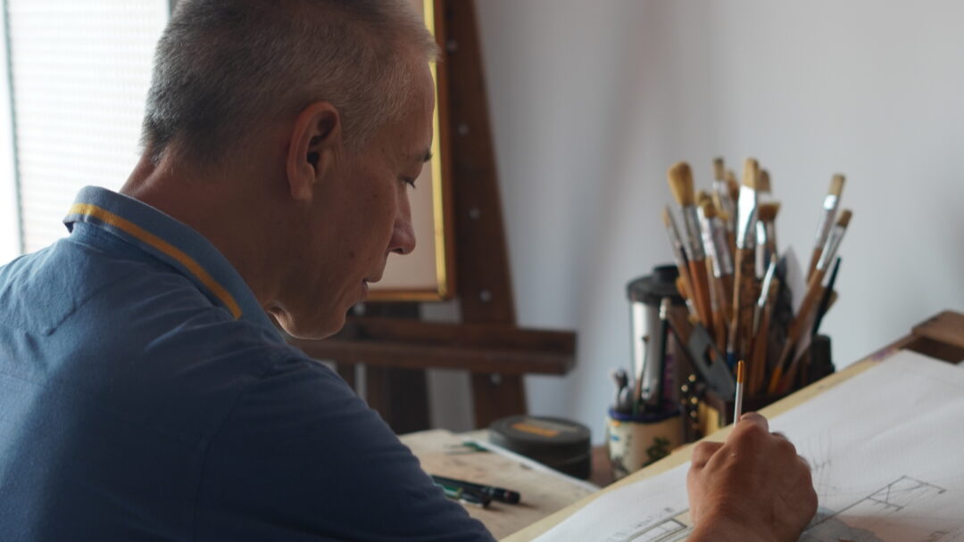 La epilepsia no limitó la habilidad del plumillista