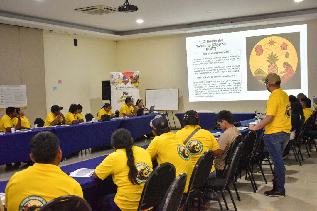 Comunidades del Catatumbo avanzan en la actualización de su hoja de ruta para la paz