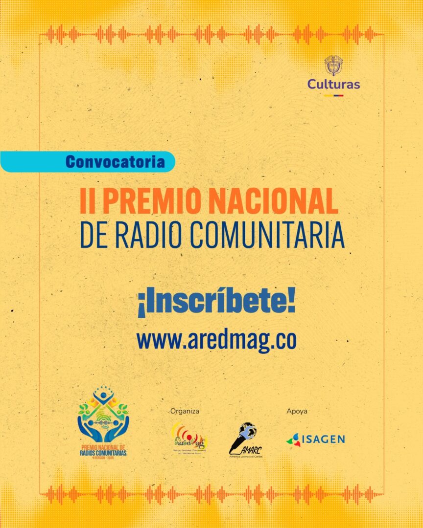 Llega la segunda versión del Premio Nacional de Radios Comunitarias 2026